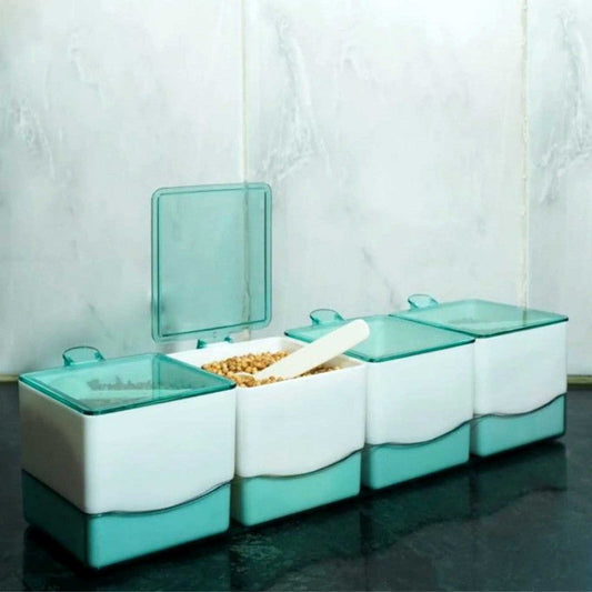 Chilleez Spics Jar Masala Box Container Carrier Spice Box