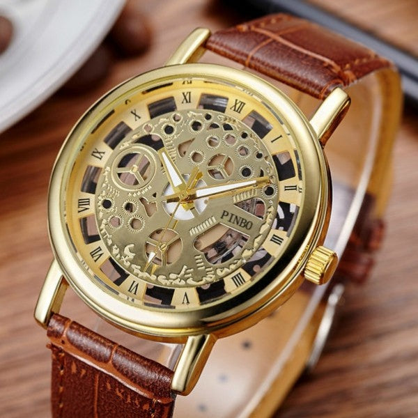 Buy 1 Get 3 Free Deal 3 Wrist Watches & 1 Original Leather Wallet Rs 1499