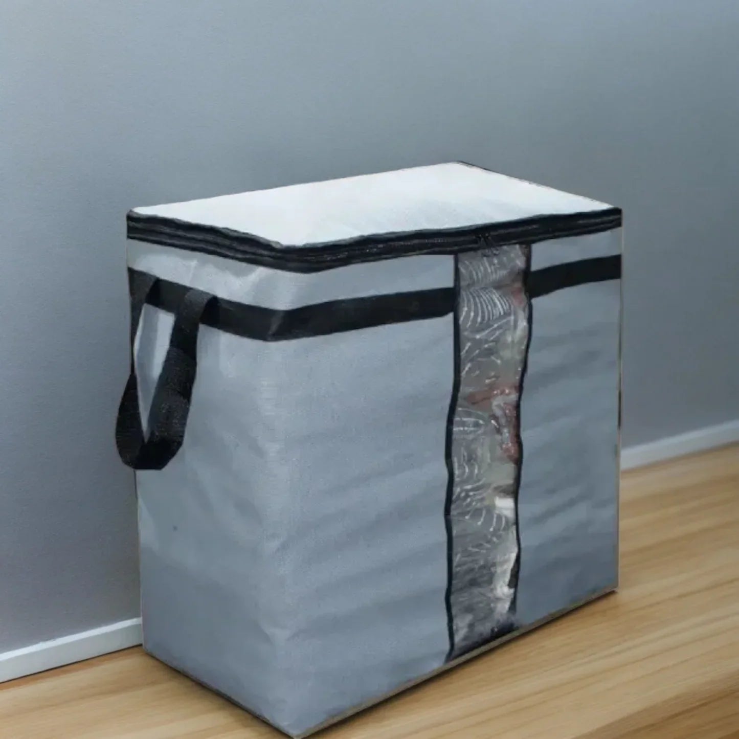 Bamboo Ziplock Bag Organizer