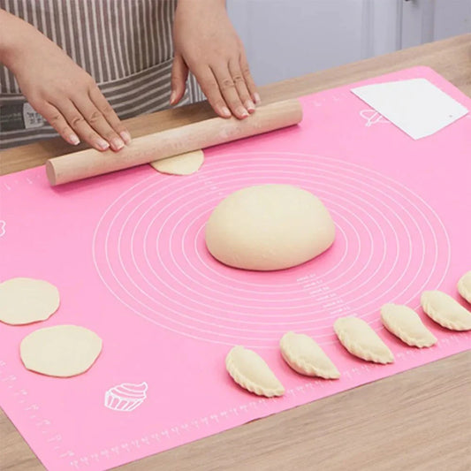 Silicone Kitchen Kneading Dough Mat Cooking Cake Baking Mat
