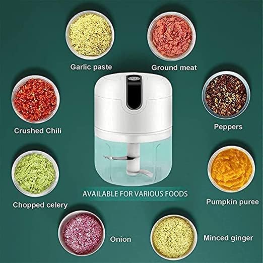 Portable Rechargeable Mini USB Food Processor Chopper