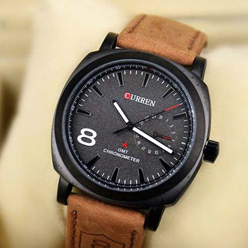 Buy 1 Get 3 Free Deal 3 Wrist Watches & 1 Original Leather Wallet Rs 1499