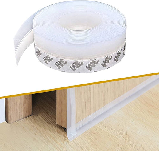 5 Meter Door Sealing Strips for Seal Sound Proof, Insect, Dust & Water Stopper for Bathroom Door Window Tape Bottom Door Gap Filler
