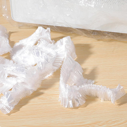 Pack of 10Pcs 120CM Furniture Plastic Cover Dust-proof Disposable For Electric Cooker Oven Electric Fan & Dinning Tables and is Stretchable