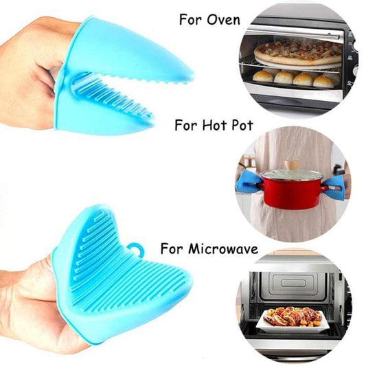 Heat-Resistant Silicone Pot Holder Pair