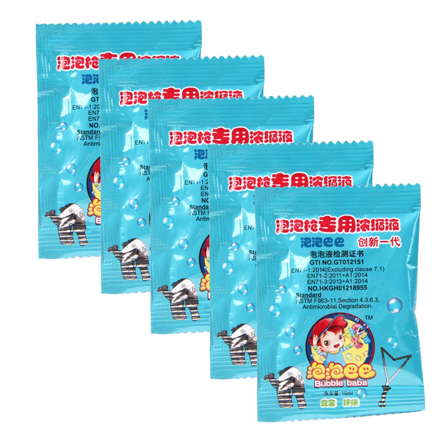 Bubble Gun Liquid Refill 3Pcs