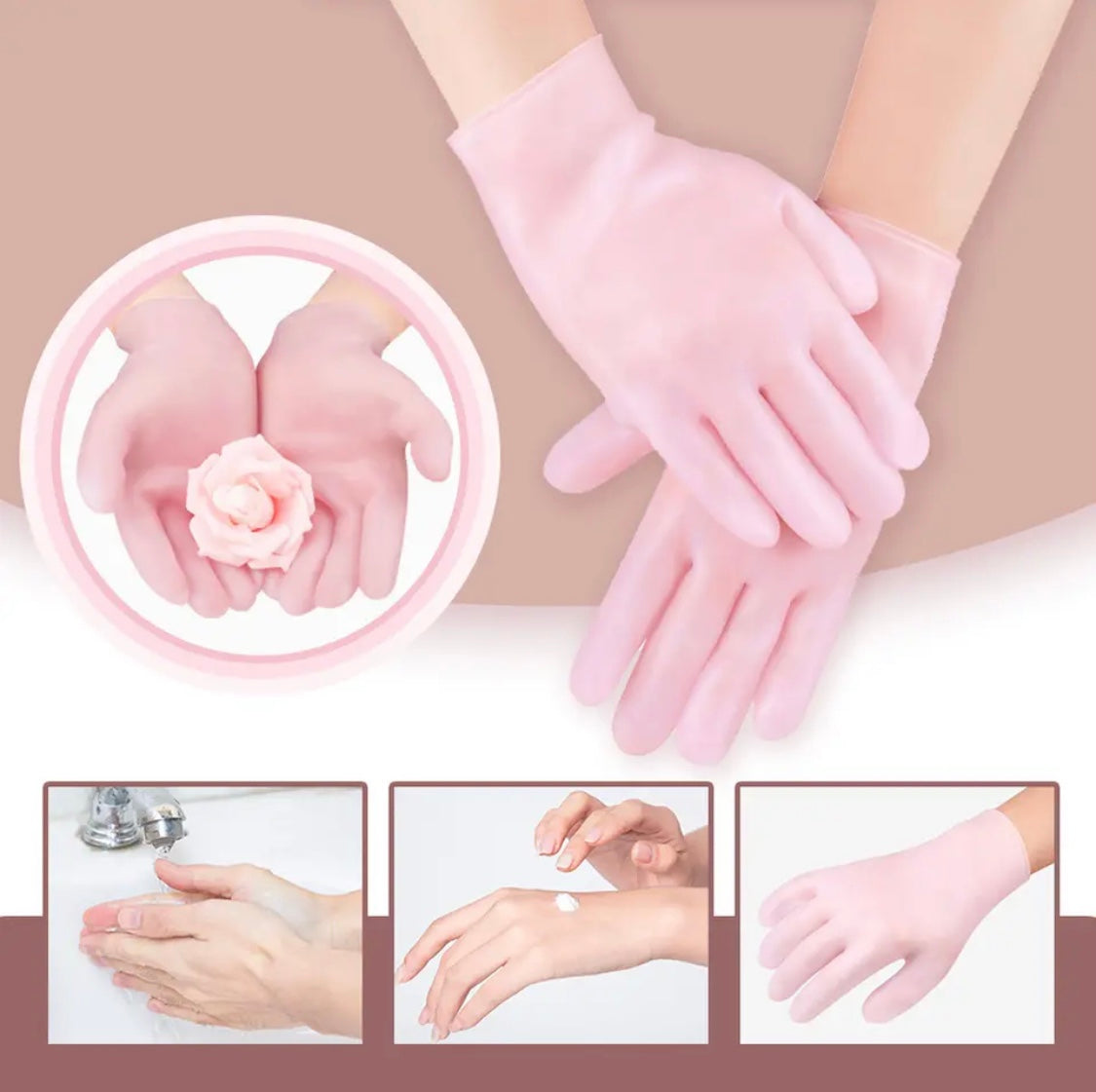 Winter Bundle of Silicone Sock and Gloves Pair