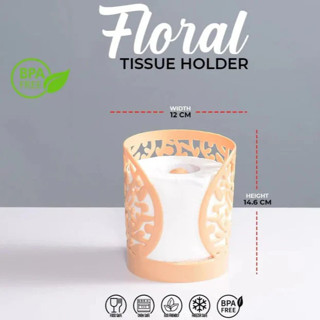 Floral Tissue Paper Holder