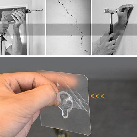 Punch Free Self Adhesive Screw Wall Hook For Home and Outdoor Use