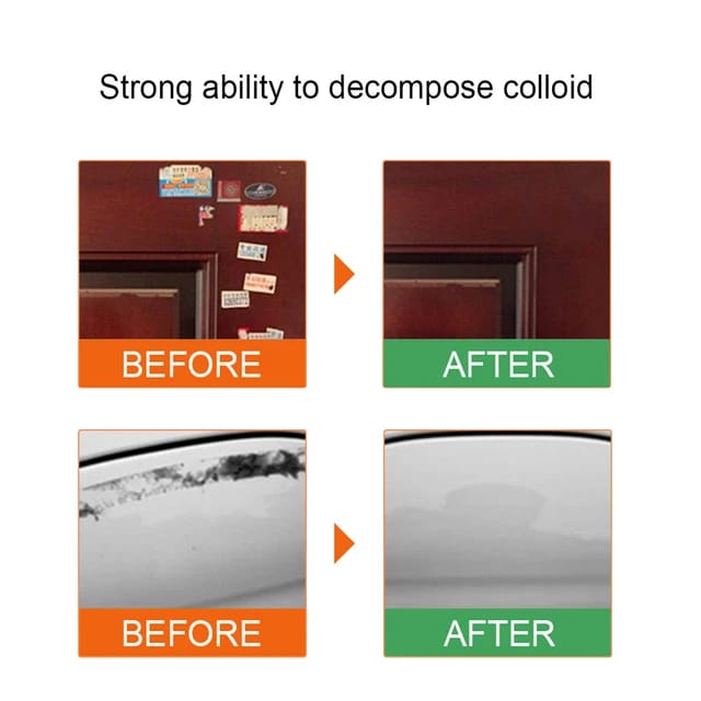 Sticker & Stain Remover Spray for Adhesive & Sticky Glue Residue Removal