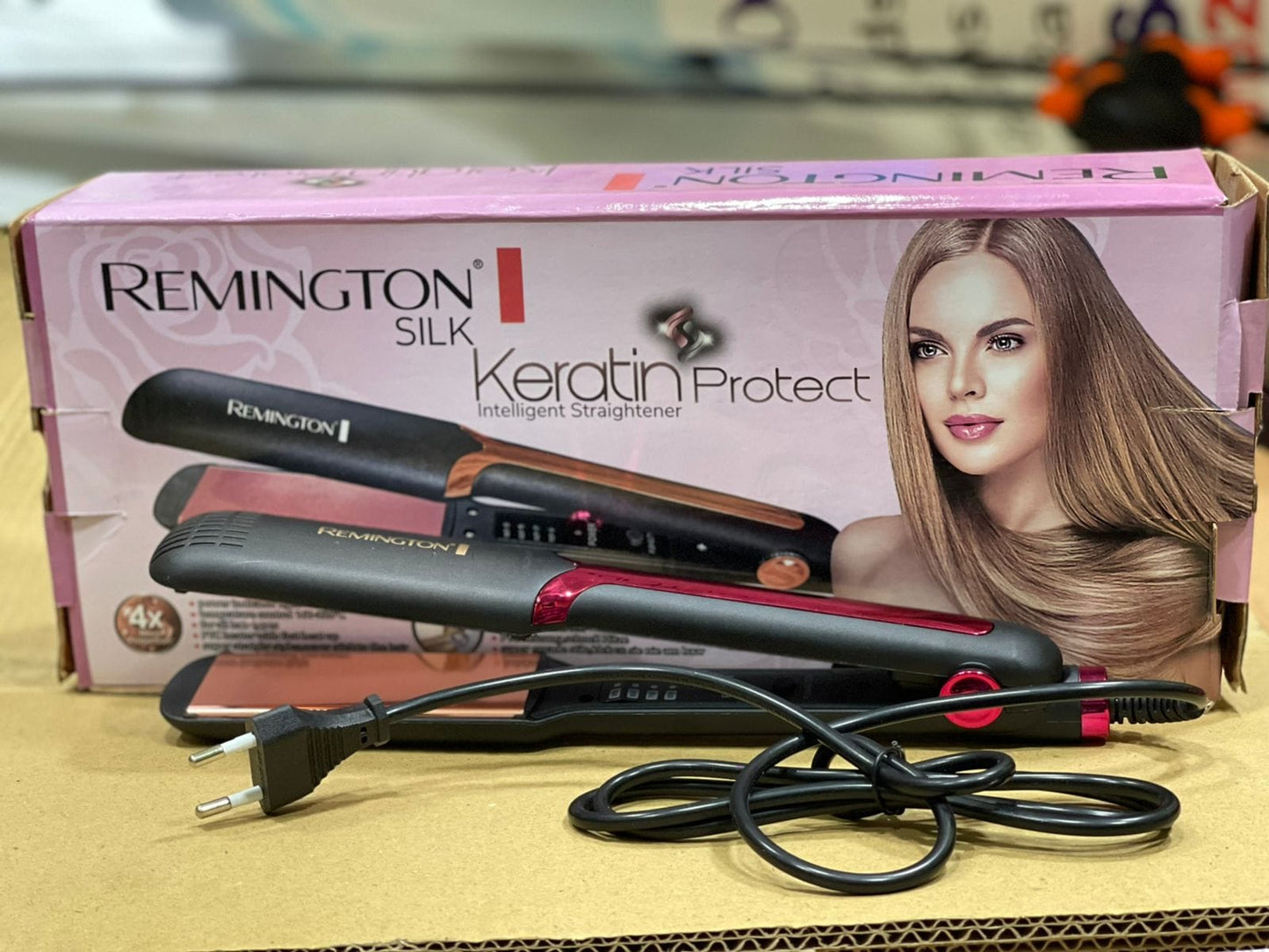 Professional Remington Hair Straightener with Slim Plate Straighten