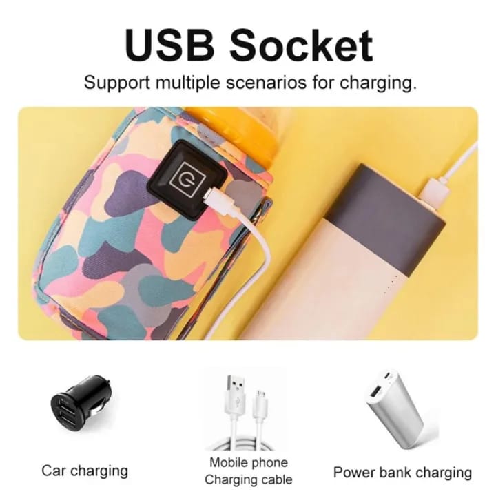 USB Portable Baby Bottle Warmer