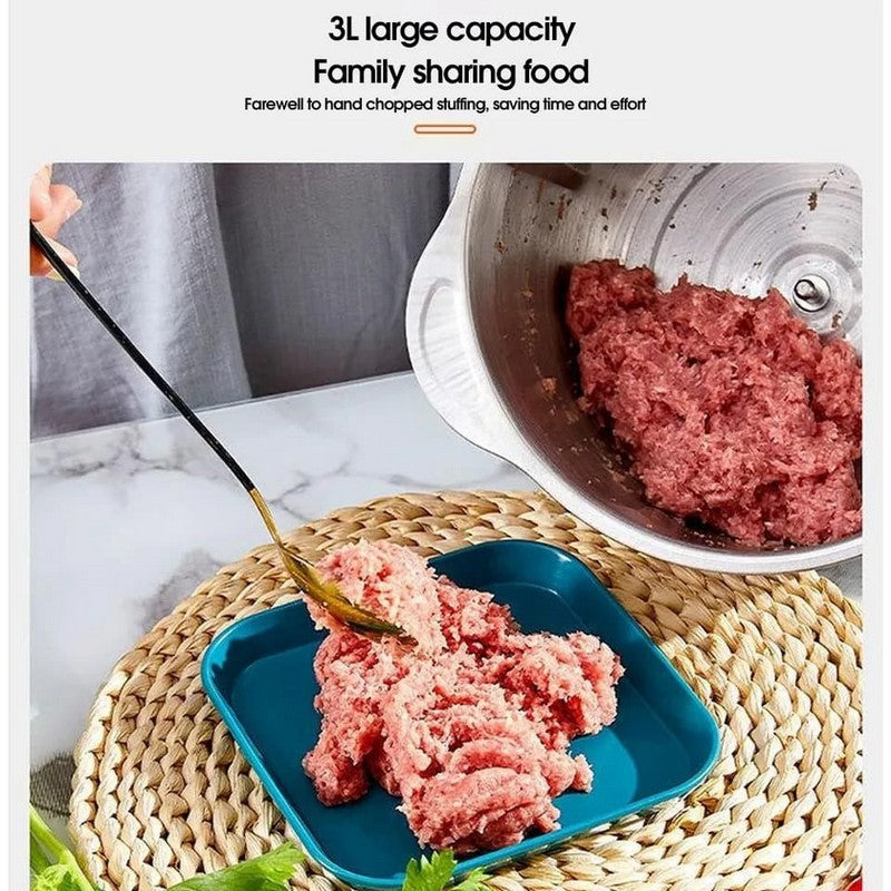 Multifunctional Electric High Power 3L Household Stainless Steel Meat Grinder and Blender  Food Processor and Chopper
