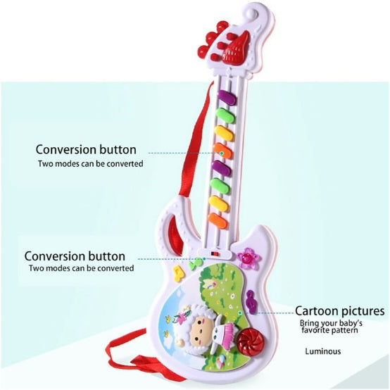 Plastic Musicals Guitar Piano for Kids Toy