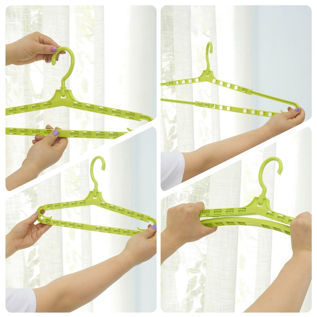 Buy 1 Get 4 Free Hanger Fleixible Retractable Closet Organizer and Drying Rack 5 Pcs Rs 999