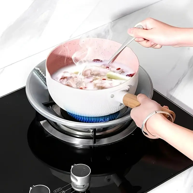 Stainless Steel Gas Stove Saver Windproof Cover Burner Stand