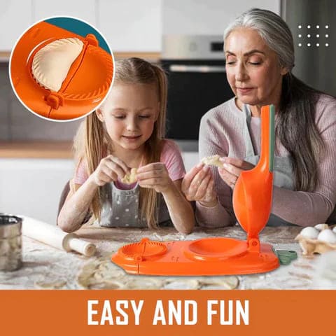 Portable 2 in 1 Samosa and Dumpling Maker for Kids Adult Use