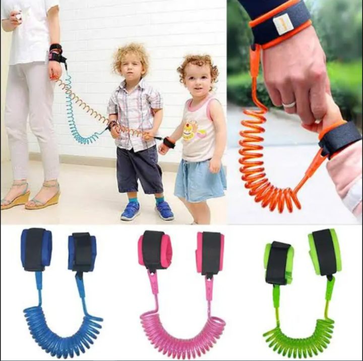 Child Safety Anti Lost Hand Belt Harness Strap Wrist Link Traction Rope for New Year Gift for Kids
