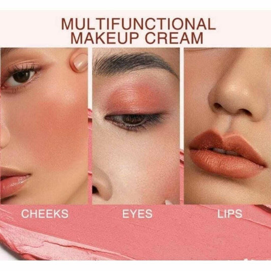 Buy 1 Get 1 Free HUDA BB Professional 3in1 Eyes Cheeks Lips (Lipsticks)