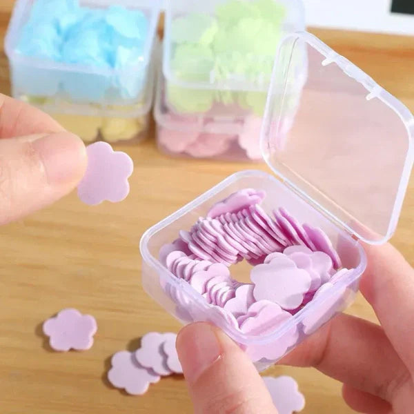 Travel Flower Soap Paper