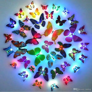 1Pc LED Butterfly Light
