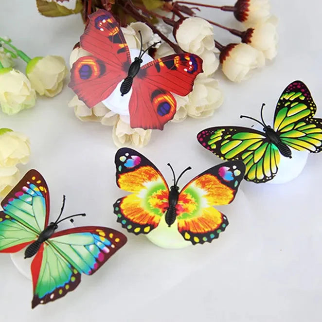 1Pc LED Butterfly Light