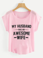Husband Has Awesome Wife Night Suit