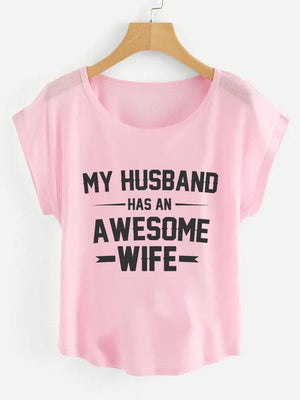 Husband Has Awesome Wife Night Suit