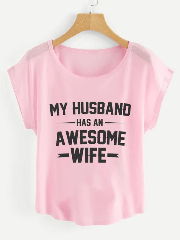 Husband Has Awesome Wife Night Suit