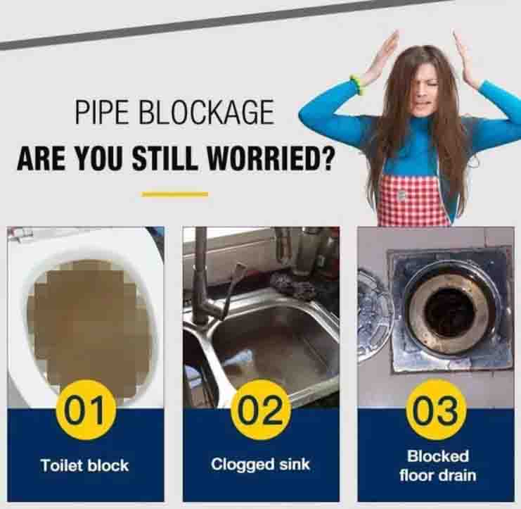 Imported Drain & Sink Cleaner with Premium Deep Cleaning Formula