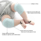 Set of Baby Knee Pads and Elbow Cushions for Safety While Crawling