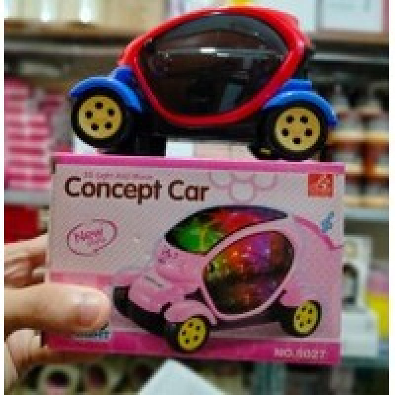 Music Concept Car Toy for Kids – 3D Light & Sound Electric Car