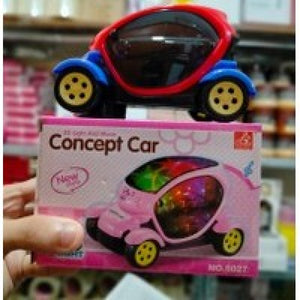 Music Concept Car Toy for Kids – 3D Light & Sound Electric Car