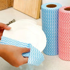 Kitchen Cleaning Tissue Roll (Small) – Reusable Dish Cleaning Cloth | Multi Purpose Kitchen Wipes