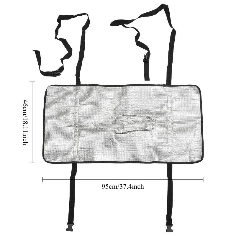 Pack of 2 AC Outdoor Protector Cover – Waterproof Dustproof Air Conditioner Cover