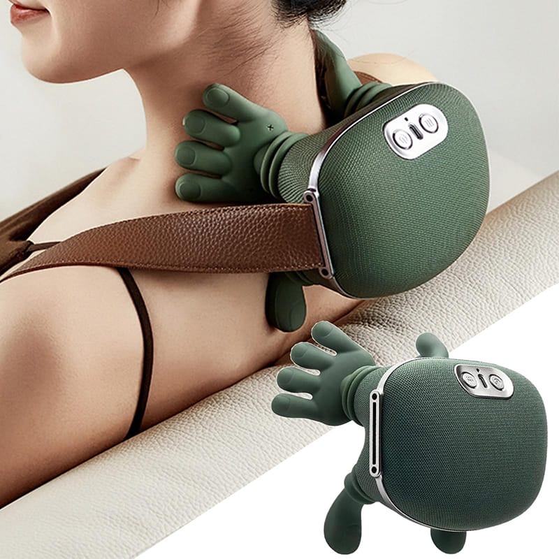 Neck & Shoulder Massager – Electric Shiatsu Massage Device with Heat Therapy