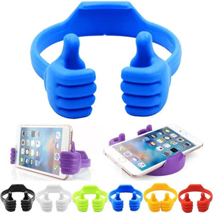 Thumbs-Up Mobile Stand – Cute Flexible Phone Holder for Desk