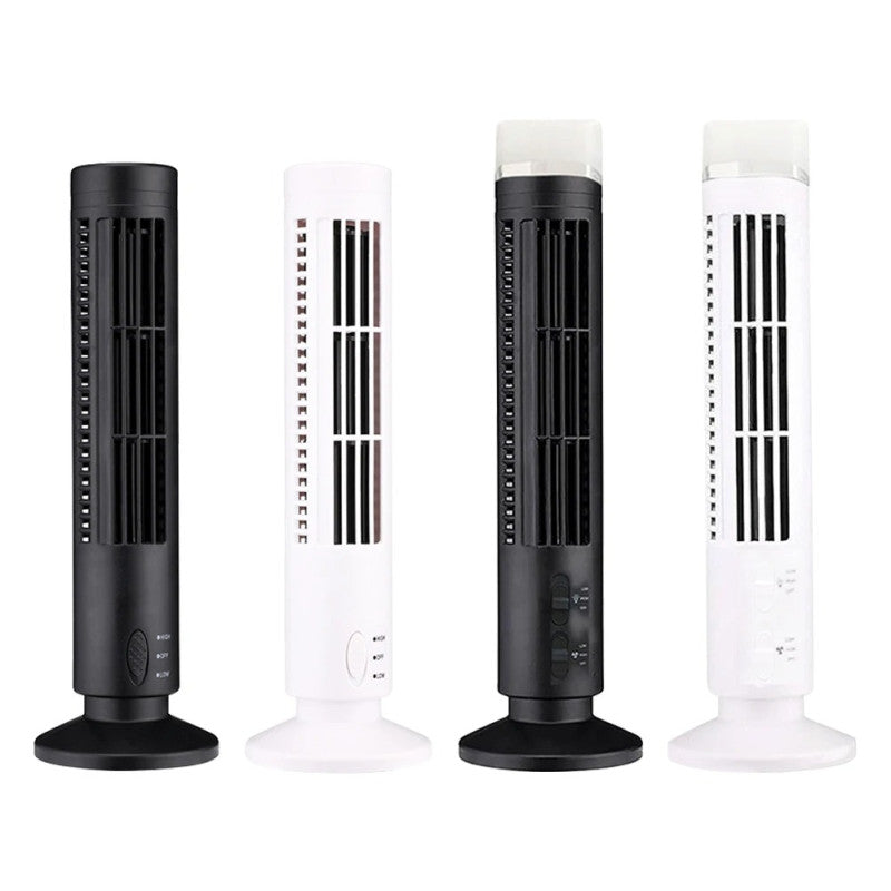 Portable Tower Fan – Slim Mini Cooling Fan | Quiet Air Circulator for Home & Office