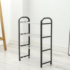 4 Tier Shoe Rack – Space Saving Shoe Organizer Shelf for Home & Entryway