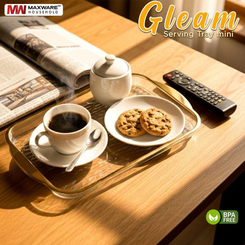 Gleam Serving Tray (Large) – Premium Stylish Tea & Snack Serving Tray