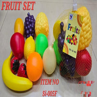 11 Pcs Kids Fruit Set Toys | Colorful Pretend Play Fruits Set