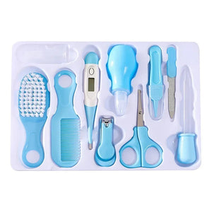 8 Pcs Baby Care Set | Newborn Health & Grooming Kit (Safe & BPA Free)