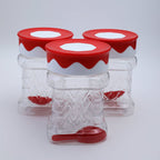 Safari Jar Set 3 Pcs (625ml) – Airtight Kitchen Storage Containers with Lid