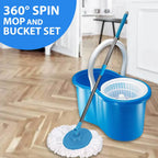Royal Spin Mop (Plastic) – 360° Easy Cleaning Mop with Bucket