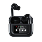 A9 Smart Tactile Wireless Earbuds – Touch Screen Display, Noise Reduction & Bluetooth