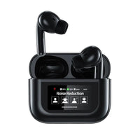 A9 Smart Tactile Wireless Earbuds – Touch Screen Display, Noise Reduction & Bluetooth
