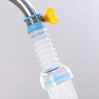 Pack of 2 Flexible Faucet Water Filter – Tap Extension Water Purifier & Splash Proof Nozzle