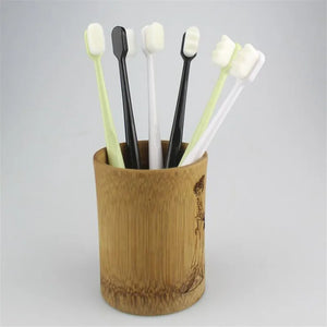 Pack of 3 Nano Toothbrush Ultra Soft – Deep Cleaning Gentle Bristles for Sensitive Teeth & Gums
