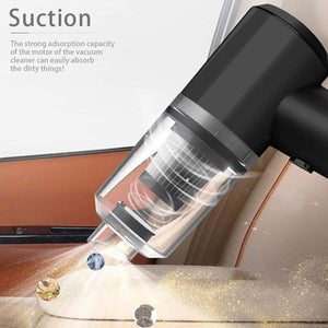 2-in-1 Car Vacuum Cleaner – Portable Cordless Handheld Vacuum & Blower