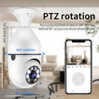 WiFi Bulb Camera 360° – HD Security Camera with Mobile App